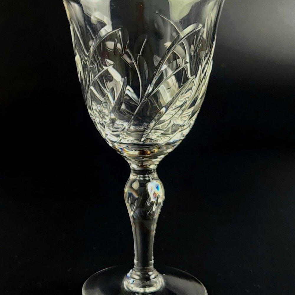Vintage - Claret Wine Marlborough by Stuart - Single - 5 5/8" Tall - Chipped